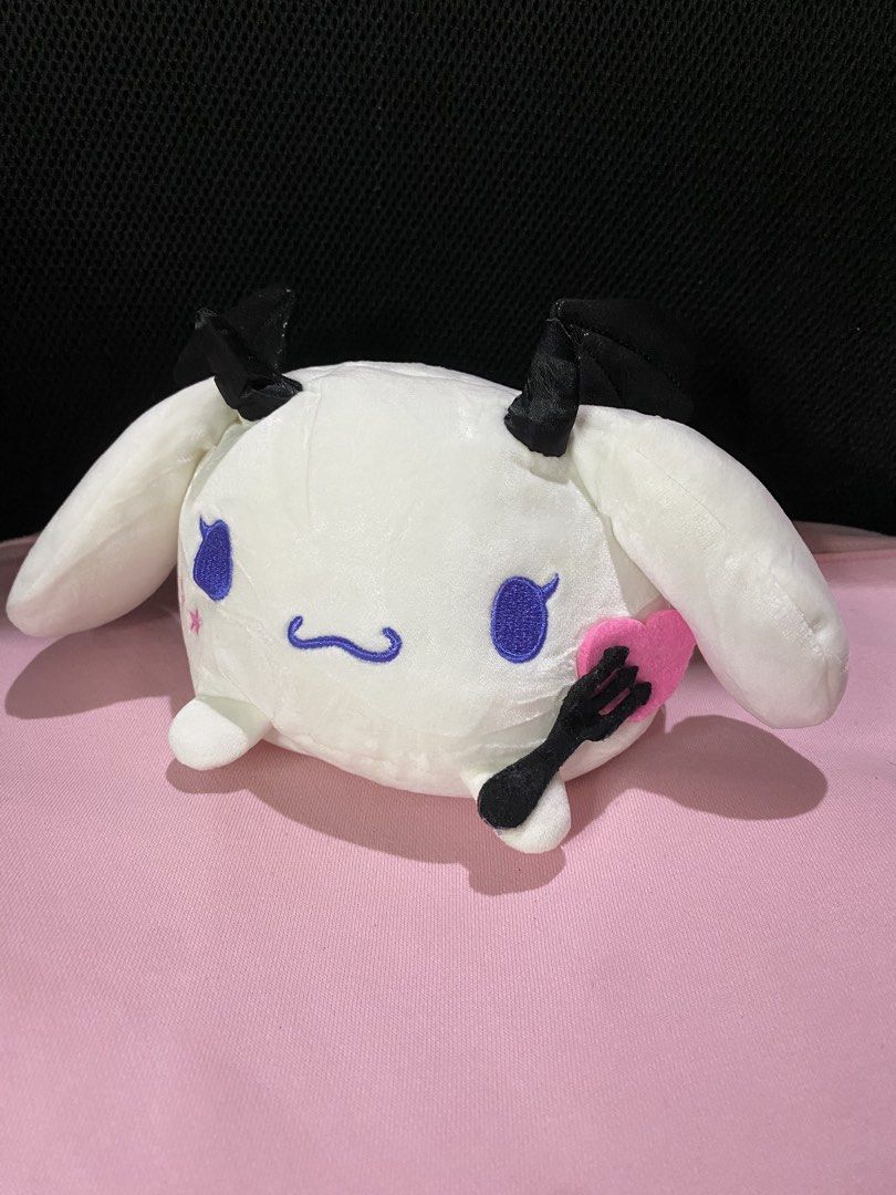 Cinnamoroll "Mochi Korokoro" / Devil (Neo-Gothic Devil) plush (Category: Plushies & Soft Toys) located in Guagua. Submitted by toy_corner (Listing ID 1470508063, Image 3). Description: No issue Sold as is Pampanga loc MOP: Gcash J&T Courier .