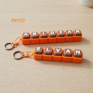 Pastel Mechanical Keyboard Switch Fidget Clicky Keychain 4-Pack ...