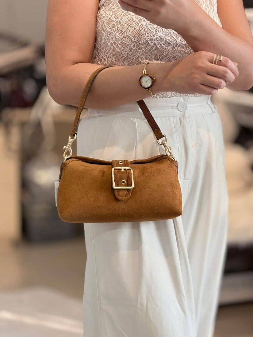 Coach Abbie Shoulder Bag in Suede (Category: Shoulder Bags) located in Quezon City. Submitted by bagsboutiqueph (Listing ID 1470523212, Image 3). Description: LAST PRICE POSTED. LIMITED STOCKS! BRANDNEW WITH INCLUSIONS. COLOR MAY SLIGHTLY VARY IN ACTUAL DUE TO LIGHTING AND CAMERA SETTING. OTHER PHOTOS WILL BE SEND DURING PURCHASE AND FOR SURE BUYERS ONLY. WHEN IN DOUBT, DO NOT ORDER. THANK YOU..