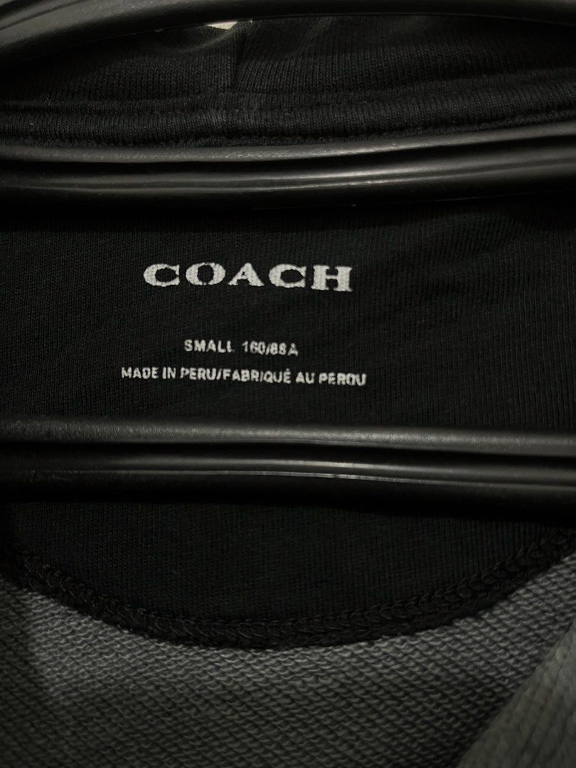 Coach Hoodie (Category: Hoodies) located in Manila. Submitted by hello_juicyyyy (Listing ID 1470421849, Image 3). Description: Size Small.
