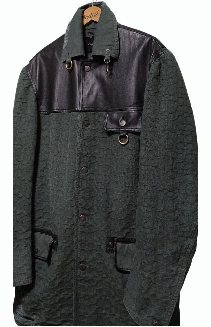 Coach Monogram Winter Jacket for Men (Category: Luxury Apparel) located in Caloocan City. Submitted by modishthriftstore (Listing ID 1470516094, Image 2). Description: XXL size for men THICK & HEAVY (For Cold weather) No flaws, No issues in very good condition tinamad nkng magpicture kunin nio na.