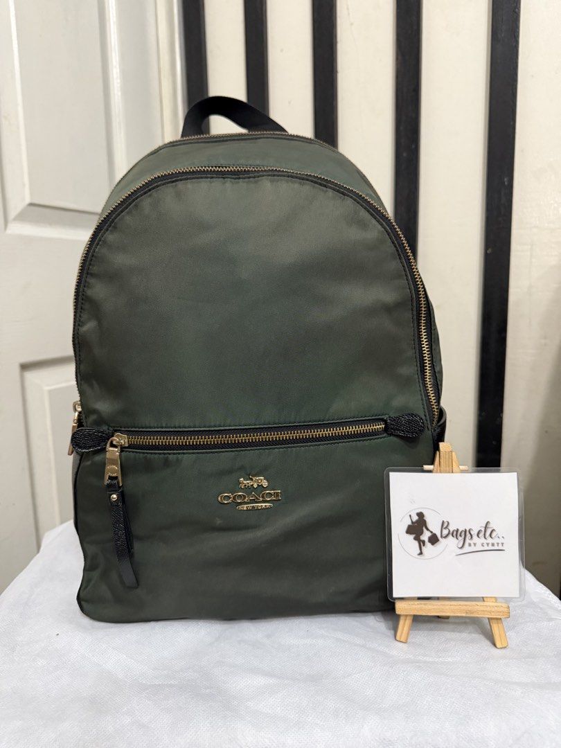 Coach nylon Back pack (Category: Luxury Bags & Wallets) located in Pasig City. Submitted by bagsetcbycyntt (Listing ID 1470378448, Image 1). Description: .