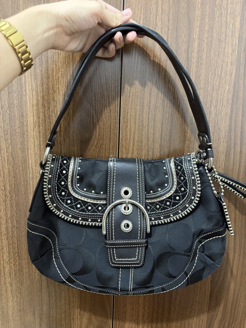 Coach Rare Studded Soho (Category: Luxury Bags & Wallets) located in General Santos City (Dadiangas). Submitted by thriftqueen5897 (Listing ID 1470507049, Image 1). Description: Details on IG: Koachfindsph. Limited replies here..