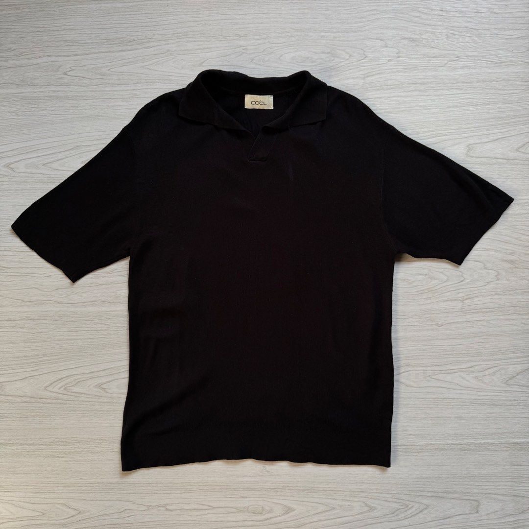 Cocl Slit Colar Knit Shirt (Category: Tshirts & Polo Shirts ) located in Zamboanga. Submitted by rustic.rev (Listing ID 1470504397, Image 1). Description: COCL Slit Collar Knit Shirt In excellent condition Tagged: S Actual Measurements: Pit to pit: 20.5” Length: 27.5” Shoulders: 20” Sleeves length: .