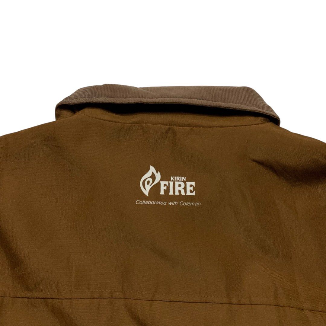 Coleman x Kirin Fire Outdoor Parka Jacket (Category: Coats, Jackets and Outerwear) located in Baguio. Submitted by thesecretshop_ph (Listing ID 1470377964, Image 3). Description: Size: LL Lenght: 31” Width: 26” Issue: -.