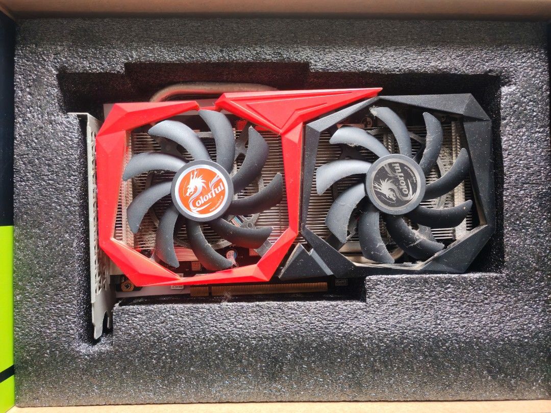 Colorful Dual Fan Graphics Card, Computers & Tech, Parts & Accessories ...