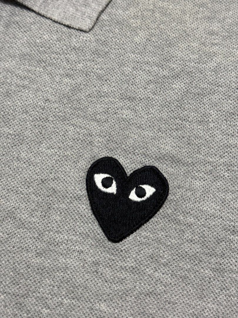 COMME des GARÇONS PLAY Polo (Category: Tshirts & Polo Shirts ) located in Calumpit. Submitted by Essentiality (Listing ID 1470506936, Image 2). Description: COMME des GARÇONS PLAY Polo 18x28 L on tag ₱2,000.