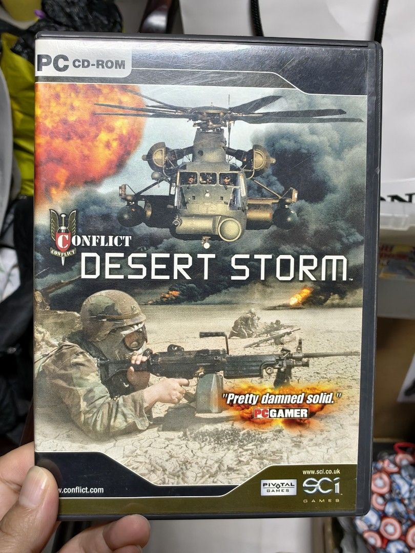 Conflict Desert Storm PC CD-ROM Game, Video Gaming, Video Games ...