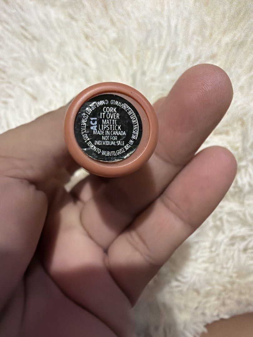 CORK IT OVER MATTE LIPSTICK (Category: Makeup) located in Pugo. Submitted by caztraine (Listing ID 1470391187, Image 2). Description: No box unused.