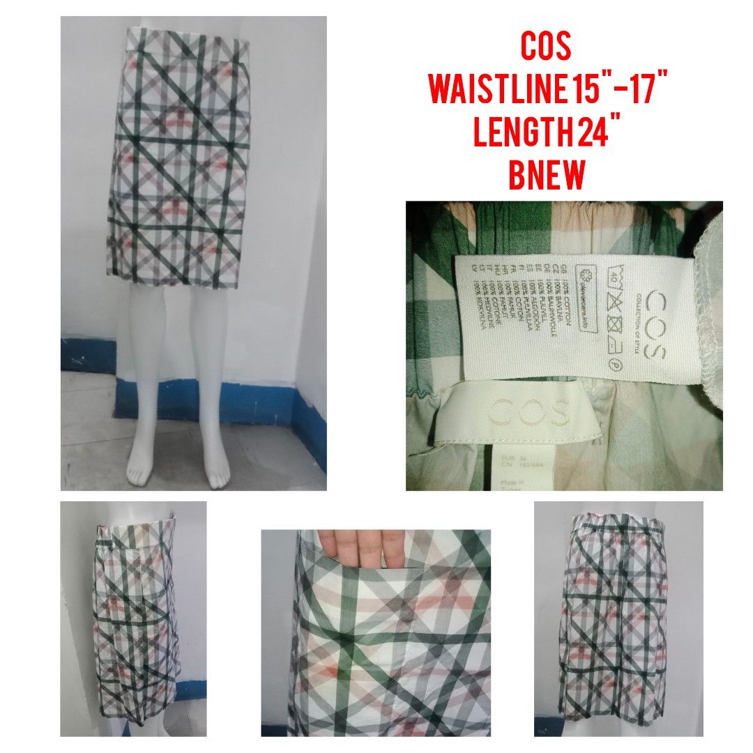 COS Pattered Skirt (Category: Skirts) located in Manila. Submitted by shoekendi (Listing ID 1470554974, Image 1). Description: looks new.