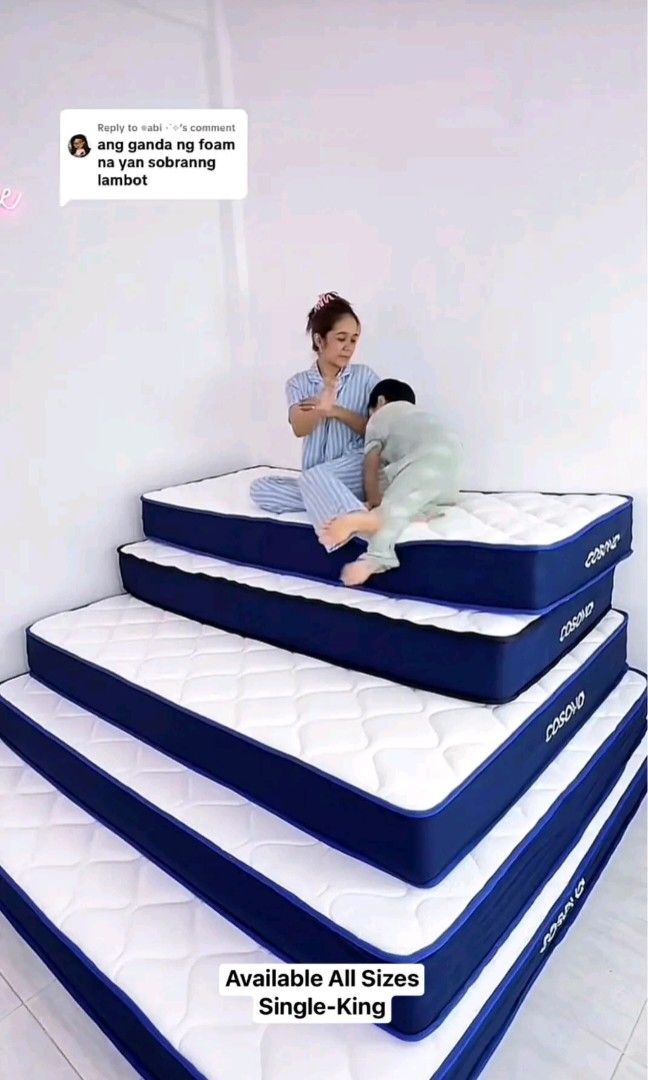 Cosova foam mattress (Category: Bedding & Towels) located in Manila. Submitted by reneekyuttt (Listing ID 1470518201, Image 1). Description: .
