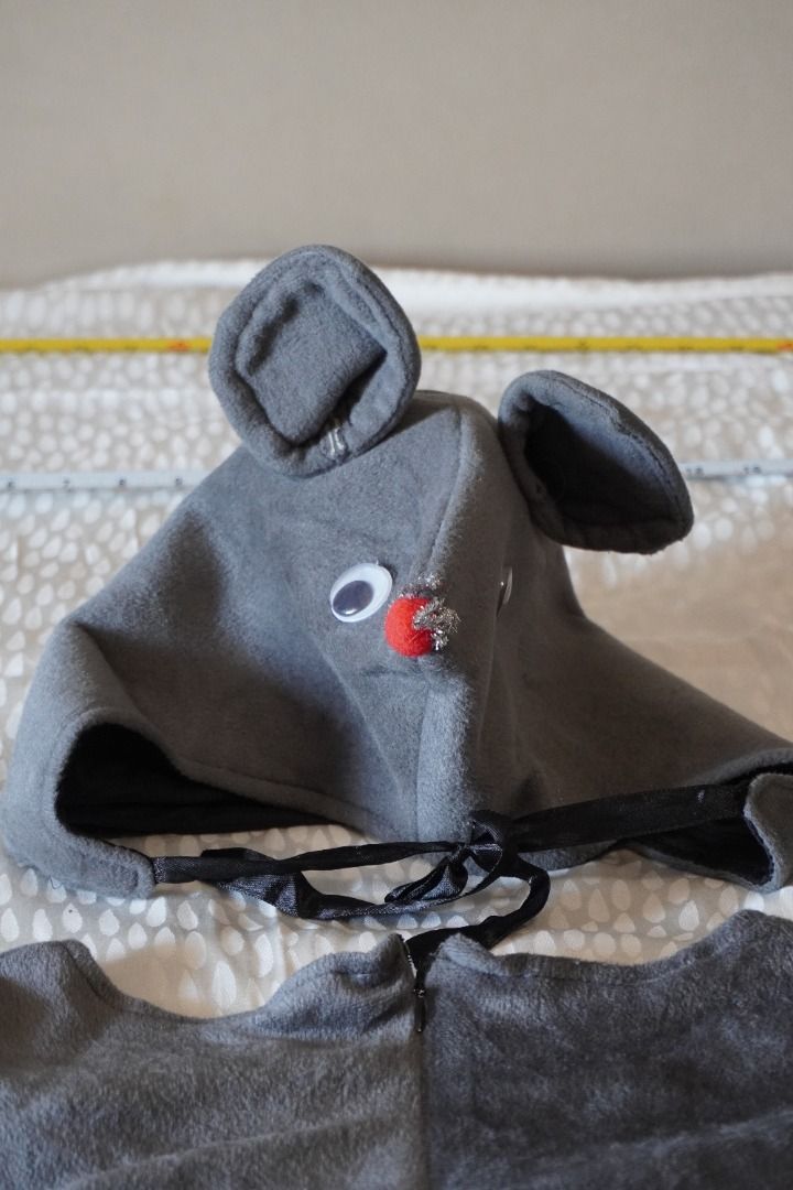 COSTUME - Mouse (Category: Babies & Kids Fashion) located in Muntinlupa City. Submitted by saveearth.buy2ndhand (Listing ID 1470502159, Image 3). Description: Original price: Php 1500 Selling price: Php 300 For: Boy, Girl, Unisex Age: 8-12 years old Condition: 8/10 Flaws: None. ONLY AVAILABLE HERE ON CAROUSELL. NO COD. NO RESERVATIONS. All pictures posted. Flaws stated. Rechecked before ship-out. Modes of payment: BPI QR Code and GCash (Nothing e