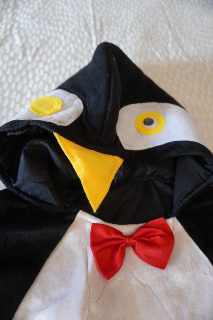 COSTUME - Penguin (Category: Babies & Kids Fashion) located in Muntinlupa City. Submitted by saveearth.buy2ndhand (Listing ID 1470496606, Image 3). Description: Original price: Php1500 Selling price: Php 250 For: Boy, Girl, Unisex Age: 4-7 years old Condition: 8/10 Flaws: None. ONLY AVAILABLE HERE ON CAROUSELL. NO COD. NO RESERVATIONS. All pictures posted. Flaws stated. Rechecked before ship-out. Modes of payment: BPI QR Code and GCash (Nothing e