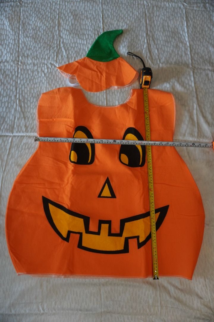 COSTUME - Pumpkin (Category: Babies & Kids Fashion) located in Muntinlupa City. Submitted by saveearth.buy2ndhand (Listing ID 1470497414, Image 1). Description: Original price: Php 1500 Selling price: Php 250 For: Boy, Girl, Unisex Age: 4-7 years old Condition: 8/10 Flaws: None. ONLY AVAILABLE HERE ON CAROUSELL. NO COD. NO RESERVATIONS. All pictures posted. Flaws stated. Rechecked before ship-out. Modes of payment: BPI QR Code and GCash (Nothing 