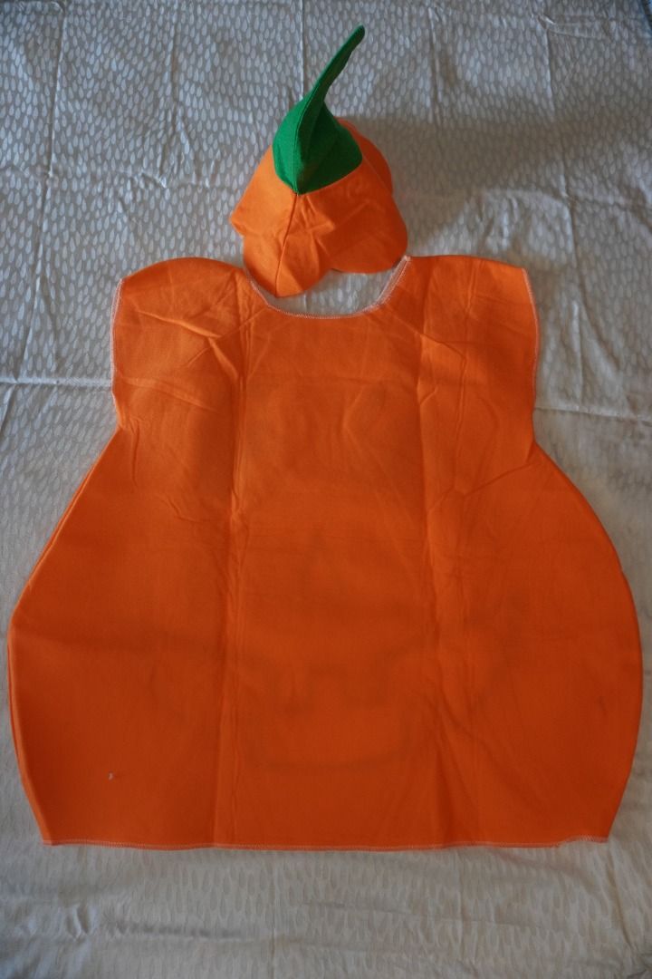 COSTUME - Pumpkin (Category: Babies & Kids Fashion) located in Muntinlupa City. Submitted by saveearth.buy2ndhand (Listing ID 1470497414, Image 2). Description: Original price: Php 1500 Selling price: Php 250 For: Boy, Girl, Unisex Age: 4-7 years old Condition: 8/10 Flaws: None. ONLY AVAILABLE HERE ON CAROUSELL. NO COD. NO RESERVATIONS. All pictures posted. Flaws stated. Rechecked before ship-out. Modes of payment: BPI QR Code and GCash (Nothing 