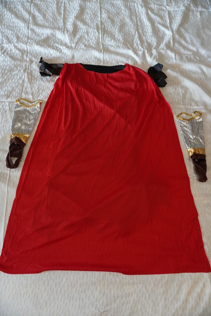 COSTUME - Spartan Warrior / Roman Gladiator (Category: Babies & Kids Fashion) located in Muntinlupa City. Submitted by saveearth.buy2ndhand (Listing ID 1470544694, Image 2). Description: - Character / Theme: Ancient Roman / Greek Gladiator / Spartan Warrior Original price: Php 1500 Selling price: Php 250 For: Girls Age: 4-7 years old Condition: 9/10 Flaws: None. ONLY AVAILABLE HERE ON CAROUSELL. NO COD. NO RESERVATIONS. All pictures posted. Flaws