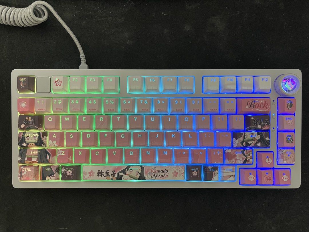 [Creamy] Demon Slayer Nezuko Kamado Aluminium Wireless Custom RGB ...