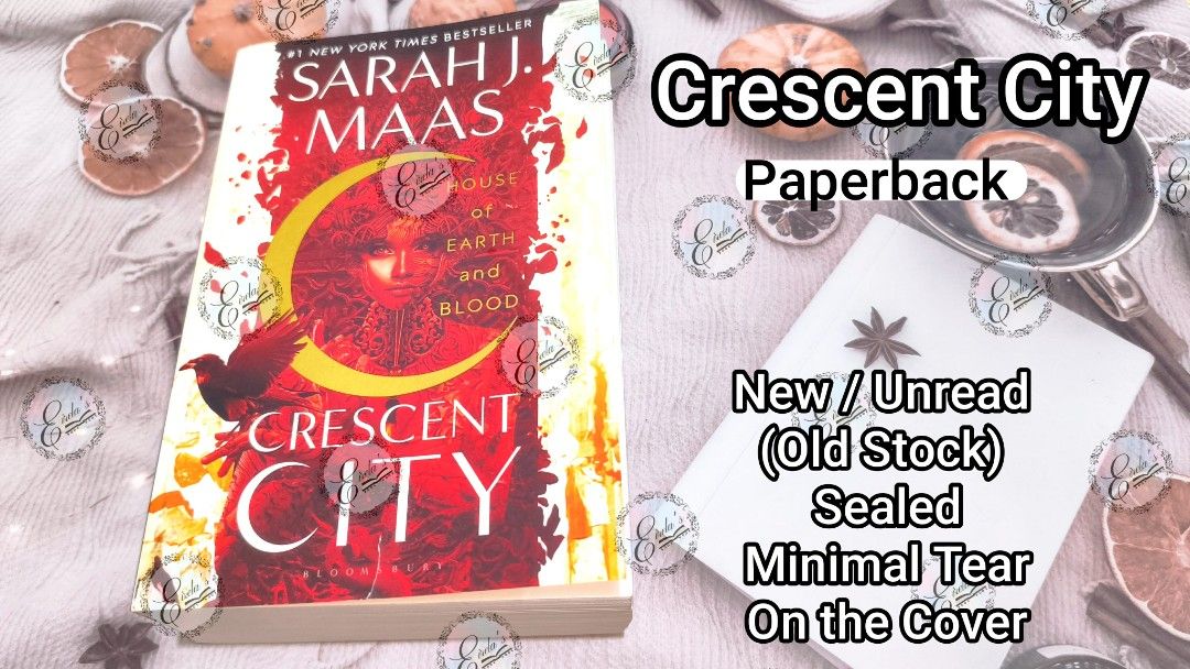 Crescent City - Paperback (Category: Storybooks) located in Pateros City. Submitted by eirelasnook (Listing ID 1470494062, Image 1). Description: Looking for your next great read at a discount? Clearing out surplus stock from a previous online bookstore as well as untouched physical copies from my personal collection! Condition: Brand New & Unopened/Sealed. They have been carefully stored in a clean, smoke-free environment. Story Behind the Books