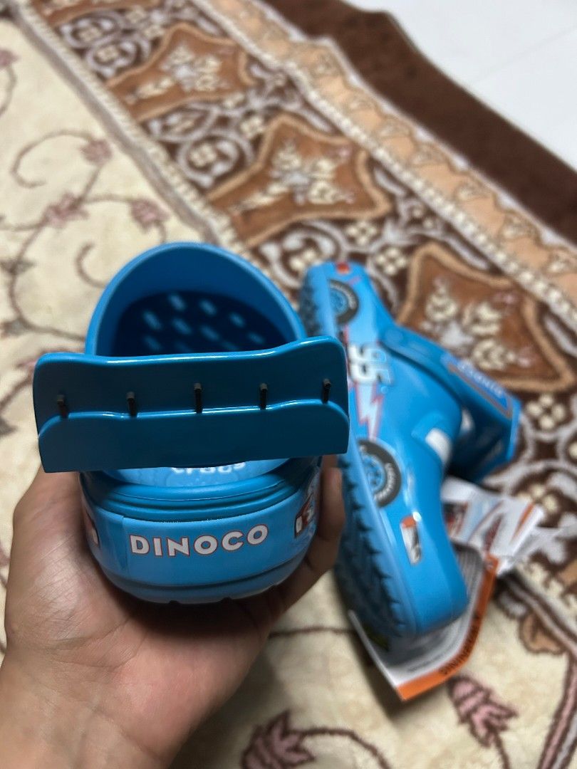 Crocs Pixar Cars Lightning McQueen Dinoco Clogs Size M8 W10, Men's ...