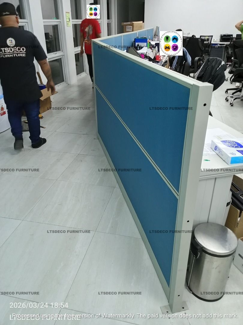 Customized screen panel divider office partition furnitures (Category: Office Furniture & Fixtures) located in Taguig. Submitted by emmandalyn (Listing ID 1470377868, Image 3). Description: 👉Are you looking for WORKSTATION, MODULAR CUBICLES OFFICE PARTITION, and OFFICE FURNITURE SUPPLIER? LTSDECO Furniture, is direct supplier, manufacturer, and trusted provider of high quality, affordable and durable modular office divider partition, home and of