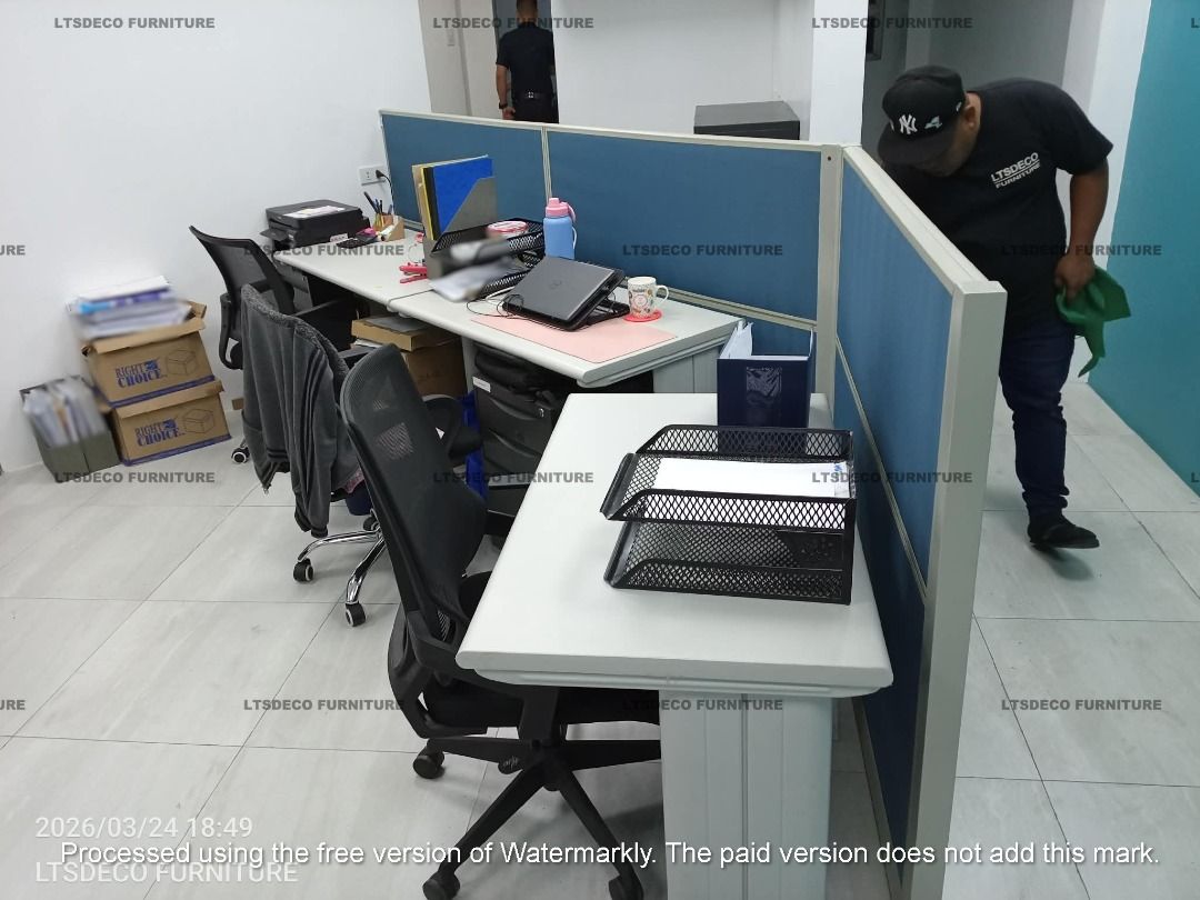 Customized screen panel divider office partition furnitures (Category: Office Furniture & Fixtures) located in Taguig. Submitted by emmandalyn (Listing ID 1470377868, Image 2). Description: 👉Are you looking for WORKSTATION, MODULAR CUBICLES OFFICE PARTITION, and OFFICE FURNITURE SUPPLIER? LTSDECO Furniture, is direct supplier, manufacturer, and trusted provider of high quality, affordable and durable modular office divider partition, home and of