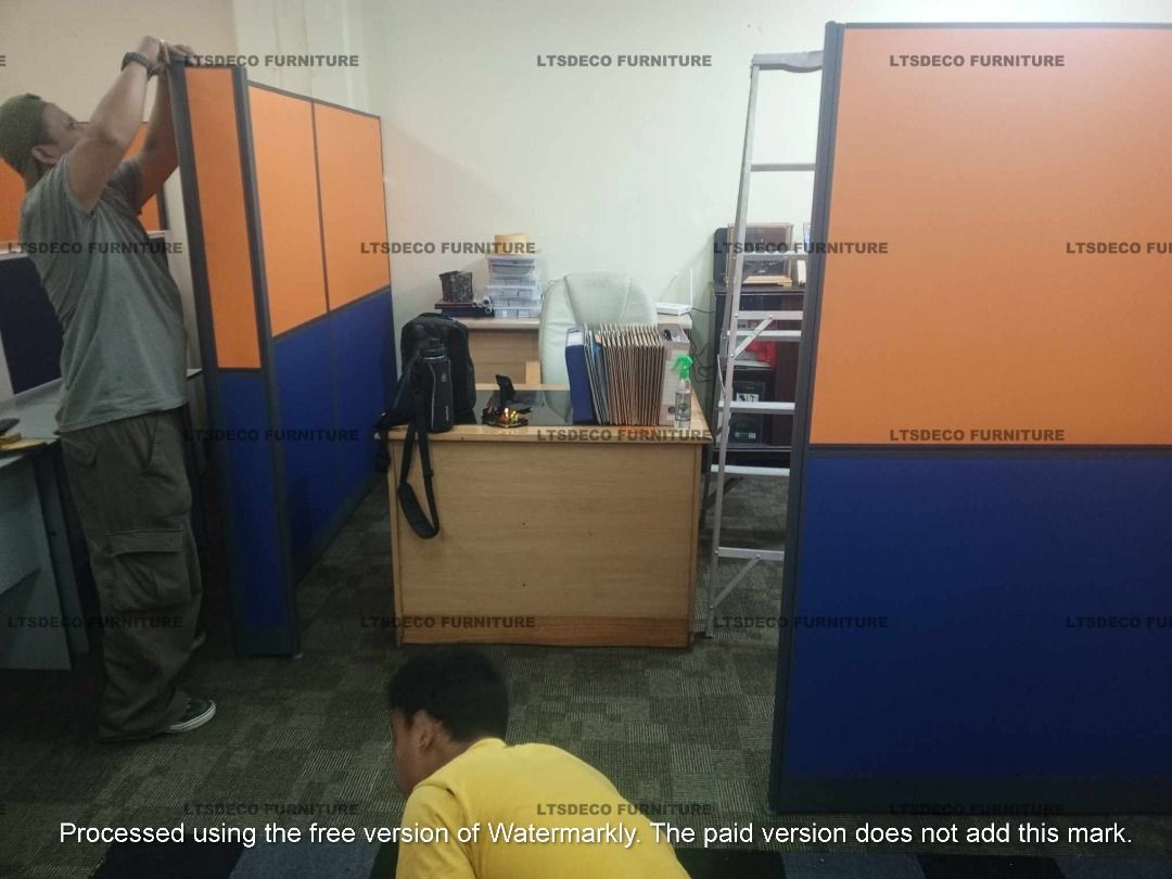 Customized wall panel divider full fabric finish office partition furnitures (Category: Office Furniture & Fixtures) located in Caloocan City. Submitted by cheska.ltsdeco (Listing ID 1470430374, Image 1). Description: 👉Are you looking for WORKSTATION, MODULAR CUBICLES OFFICE PARTITION, and OFFICE FURNITURE SUPPLIER? LTSDECO Furniture, is direct supplier, manufacturer, and trusted provider of high quality, affordable and durable modular office di