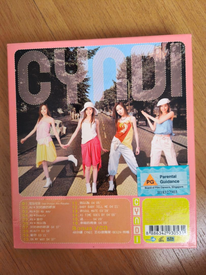 Cyndi Wang Begin Album VCD Box Set, Hobbies & Lifestyle, Music & Media ...