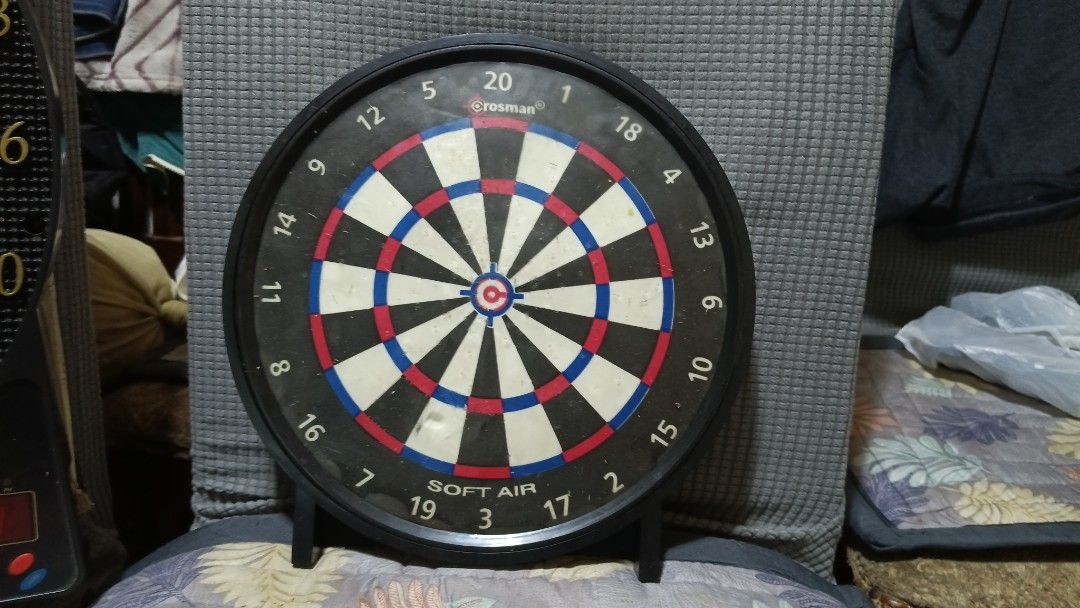 Dart Board (Category: Other Sports Equipment and Supplies) located in Pasay City. Submitted by marineljapansurplus (Listing ID 1470354168, Image 3). Description: Electronic Dart Board Not tested For your collection, Or for display on your Room / Restobar The small dart board used for pellet gun practice. As is where is condition Price: ₱899 Location: Cabrera Pasay City.