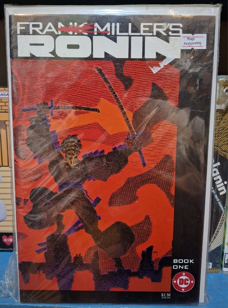DC Comics Ronin by Frank Miller SET (Complete series, issues 1-6) (Category: Comics & Manga) located in Bulacan. Submitted by buymystuff.doit (Listing ID 1470540196, Image 1). Description: Price: 3.5k Php Condition: ALL VF/NM Absolutely Authentic. No bootleg garbage here. Meetups ONLY within Marilao, Bulacan area. Shipping via Lalamove or JRS. NO COP. COD only available via Lala (buyer books rider) or meetup. Buyer shoulders all fees..