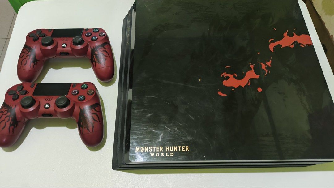 Defective PS4 Pro Monster Hunter Rathalos Edition CIB (Category: PlayStation) located in Manila. Submitted by mary_evangeline (Listing ID 1470365789, Image 2). Description: Defective PS4 Pro Monster Hunter Rathalos Edition CIB Inclusions - Box - 2 pristine DS4 Rathalos Edition - Patapon game disc - Power cable - 1TB 2.5” SSD Price negotiable Selling as-is Defect: Sumabog yung capacitor (see pictures) For collectors/technicians Pwede meetup around