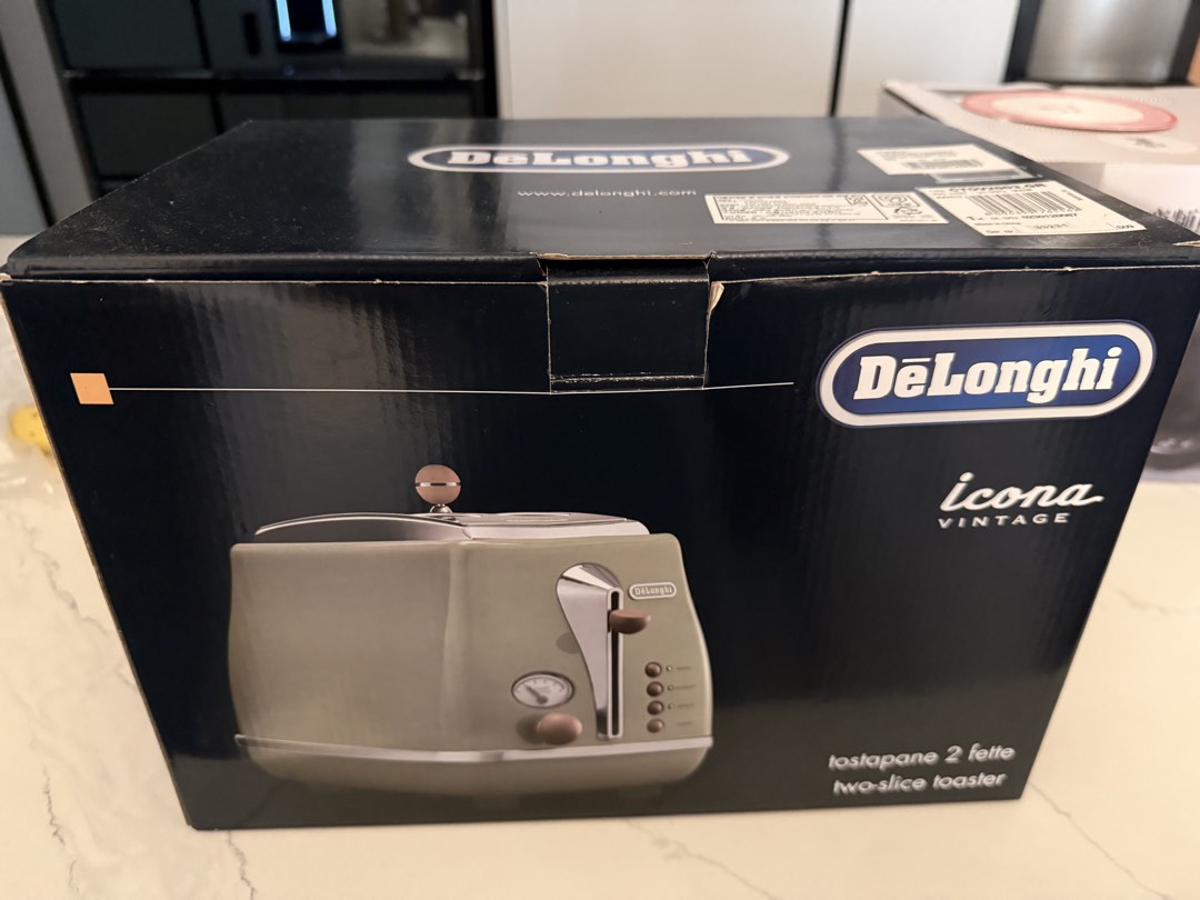 DeLonghi Icona Vintage 2-Slice Toaster Green, TV & Home Appliances ...