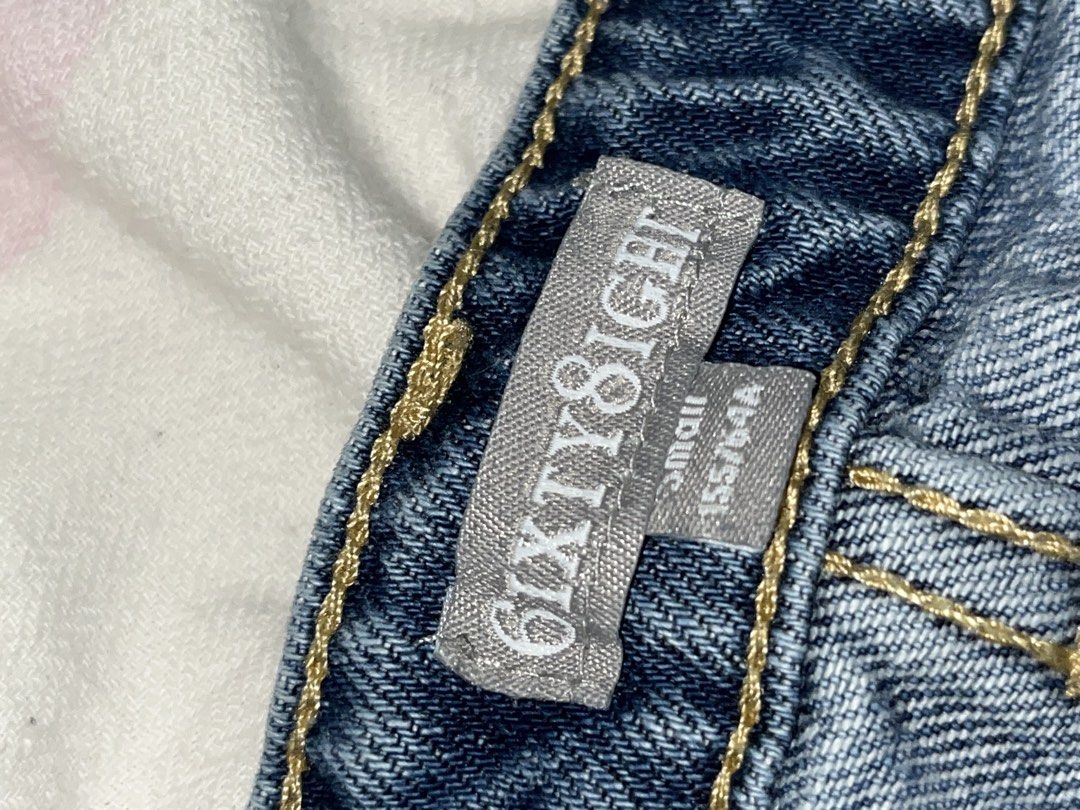 Denim Skirt with Side Stripes Size Small (Category: Skirts) located in Manila. Submitted by beabeep (Listing ID 1470467924, Image 3). Description: - Brand: SIXTY8EIGHT - Size: Small - Wash: Medium blue .
