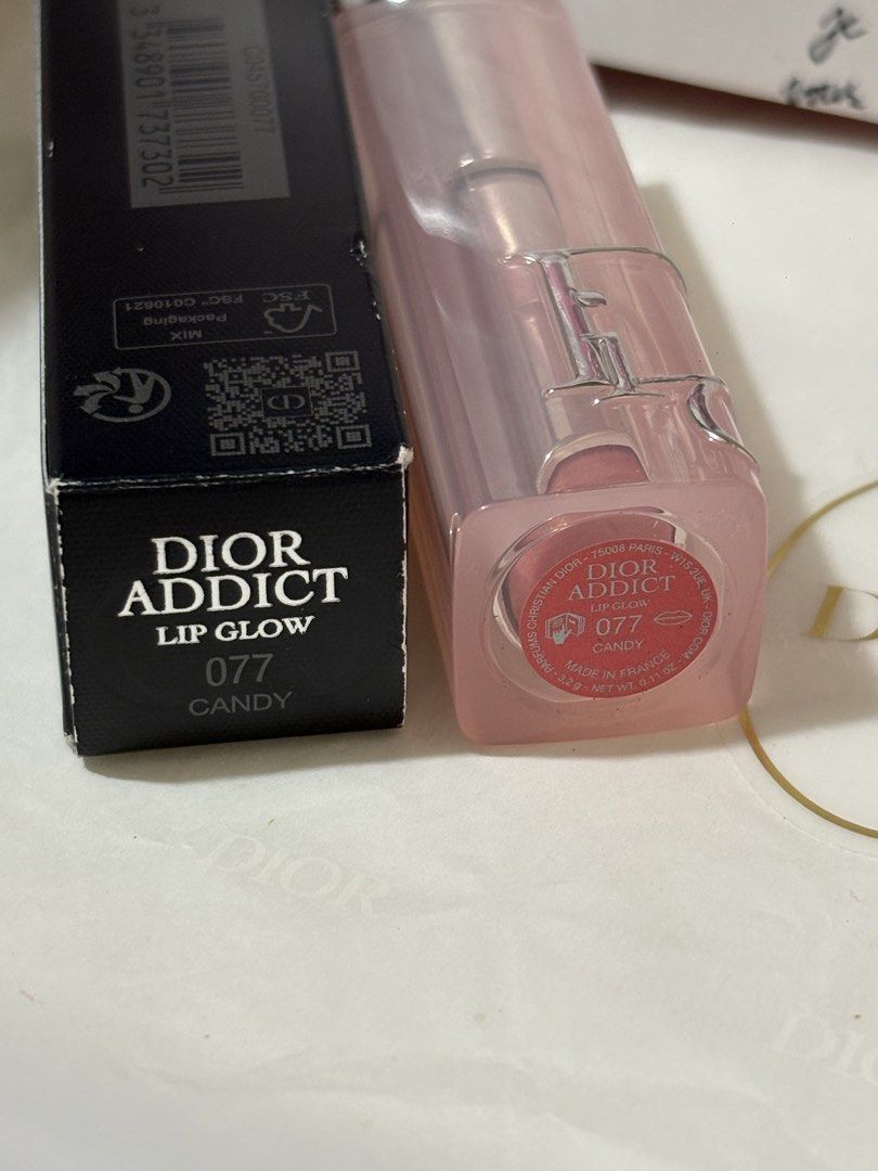 Dior Addict Lip Glow Balm Candy (Category: Makeup) located in Pasay City. Submitted by keynbloom (Listing ID 1470504699, Image 3). Description: fixed price new packing.