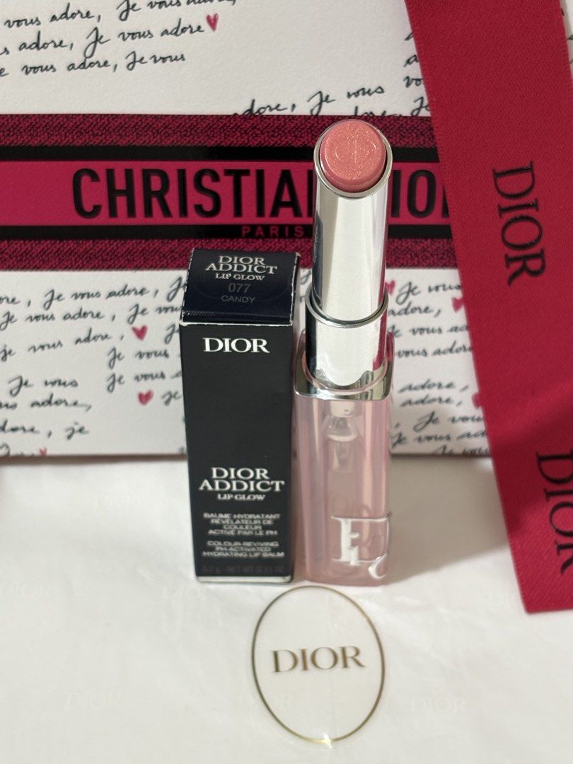 Dior Addict Lip Glow Balm Candy (Category: Makeup) located in Pasay City. Submitted by keynbloom (Listing ID 1470504699, Image 2). Description: fixed price new packing.