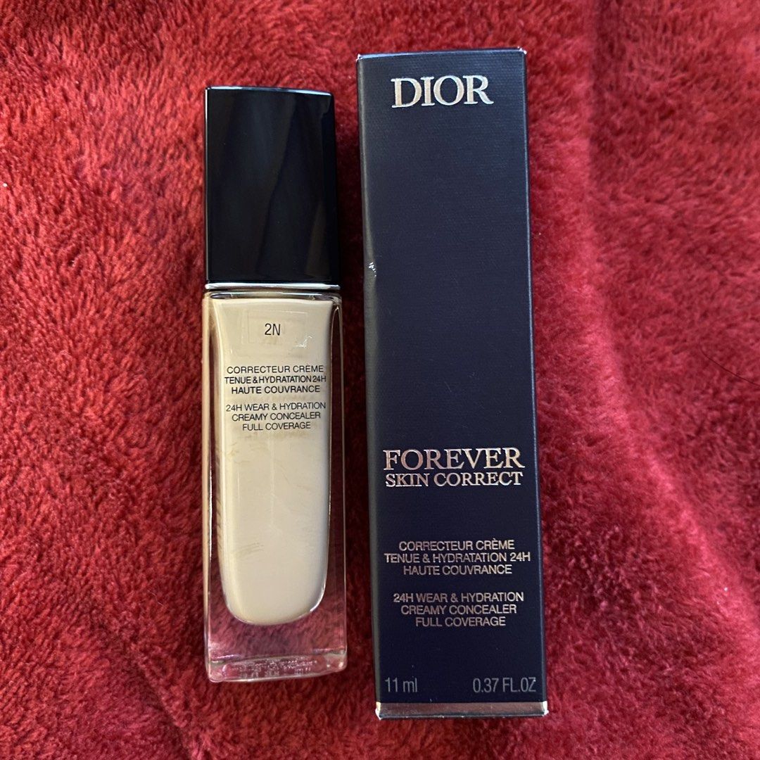 Dior Forever Skin Correct Concealer 2N Neutral (Category: Makeup) located in Baguio. Submitted by from.deana (Listing ID 1470367287, Image 2). Description: - Brand: Dior Forever Skin Correct Concealer - Shade: 2N Neutral - Condition: Over half the bottle full - Formula: Full coverage with 24-hour wear and hydration - Authenticity: 100% original with box bought from Razza Beauty.