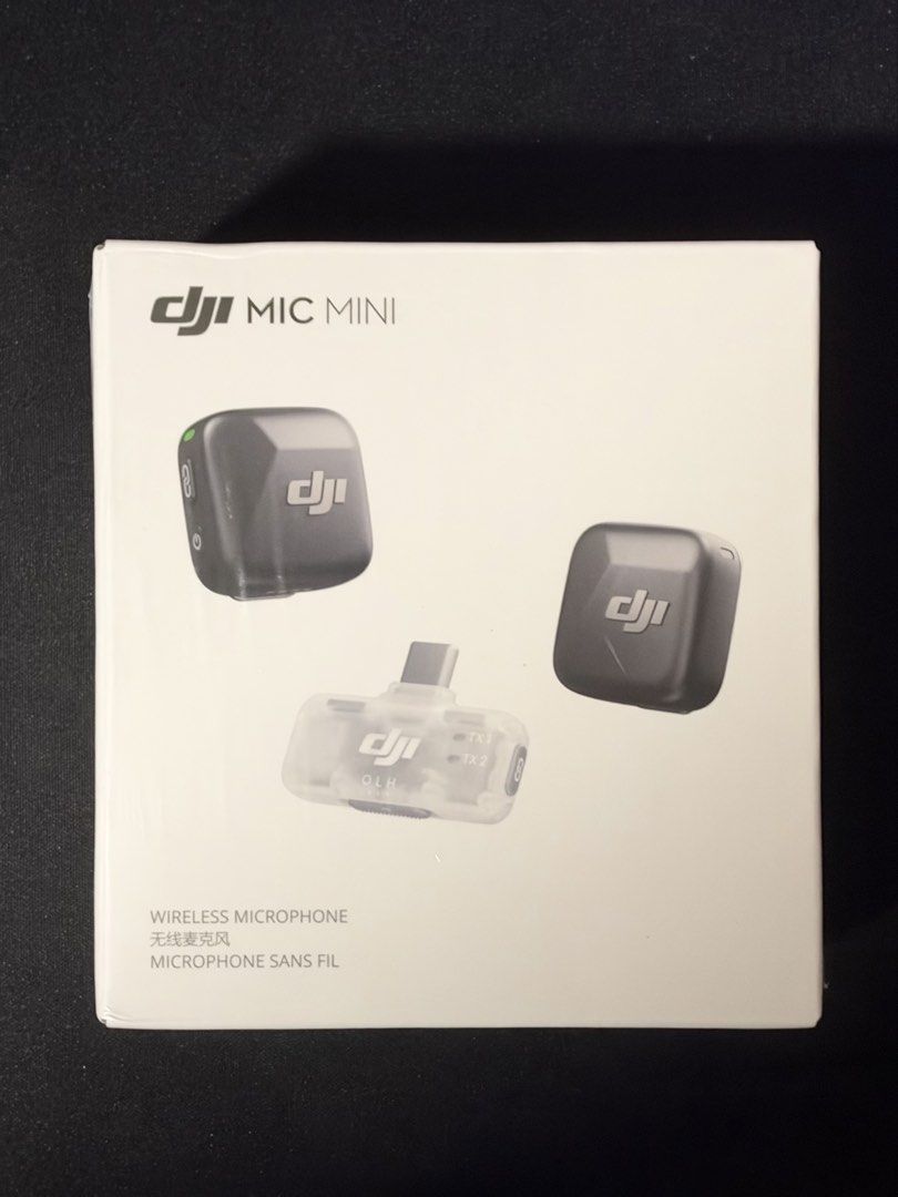 Merophone Instrument DJI Mic Mini Wireless Microphone, Audio, Microphones on Carousell