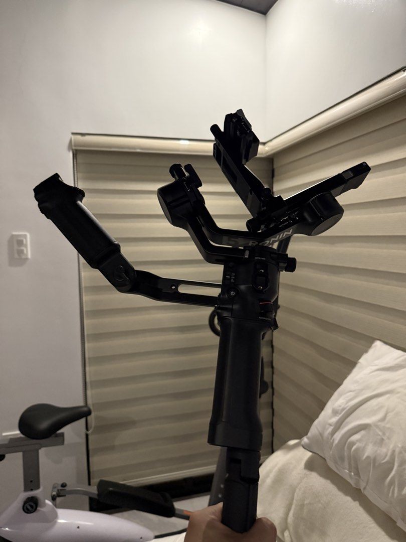 DJI RS 5 Camera Gimbal Stabilizer (Category: Gimbals & Stabilizers ) located in Pasay City. Submitted by cmyamz (Listing ID 1470487419, Image 3). Description: DJI Ronin 5 Gimbal Complete (box, receipt, carrying case, etc.) With store warranty at Henry's Camera Slightly used, good as brand new Original price is 26,390. Save BIG Rfs: No longer using it.