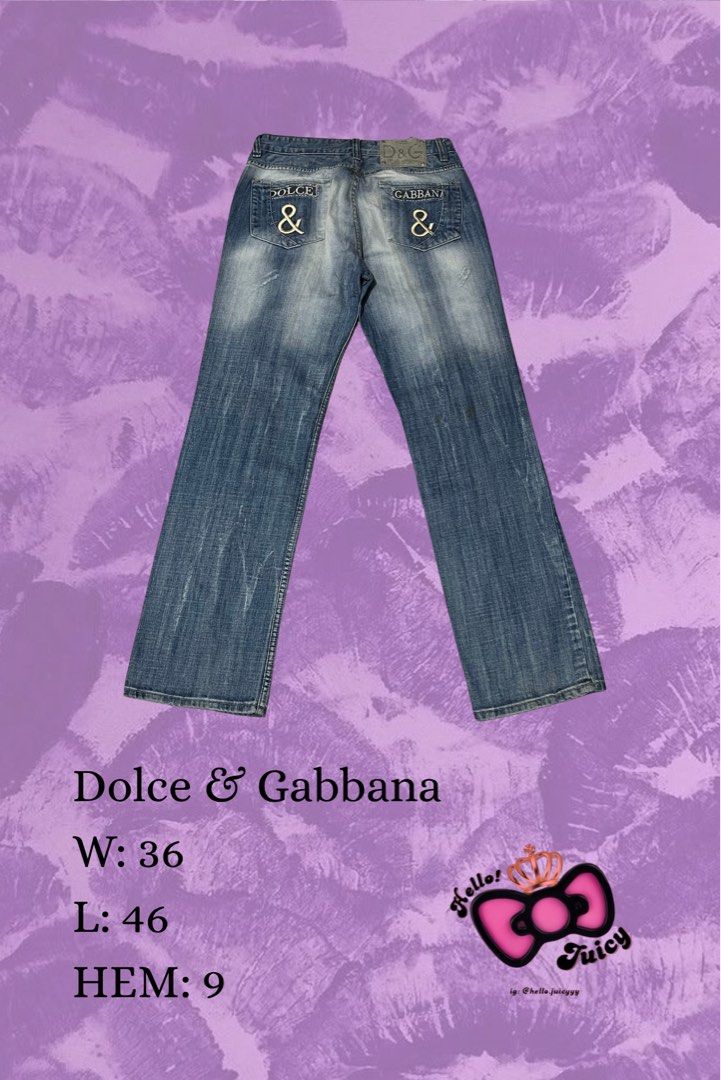 Dolce & Gabbana Jeans (Category: Jeans) located in Manila. Submitted by hello_juicyyyy (Listing ID 1470439533, Image 1). Description: .