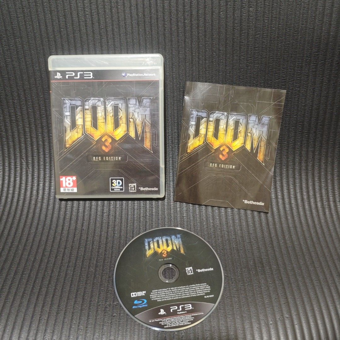 Doom 2 BFG Edition PS3 Game R3 (Category: PlayStation) located in Quezon City. Submitted by shopme_gadget30 (Listing ID 1470519267, Image 1). Description: kindly read the details first for sale fixed price mint condition tested and working with Case and disc game (no scratches) with Manual compatible to ps3 console R3 Region qc area meet up: sm north shipping fee must shoulder by the buyer via lalamove or grab payment: bdo/gcash happy gaming ever