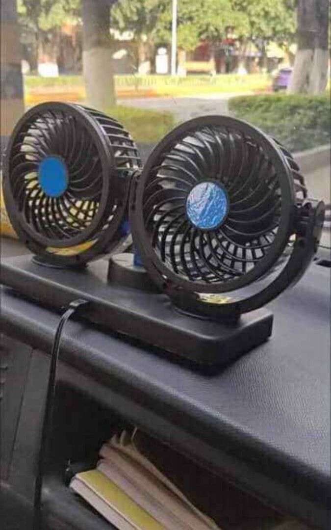 Double Head Car Fan 12V and 24V (Category: Audio, Video, Alarm and other Electronic Accessories) located in Cebu City. Submitted by gracemarvin06 (Listing ID 1470398162, Image 2). Description: ONHAND BRAND NEW GOOD QUALITY AVAILABLE:12V AND 24V.