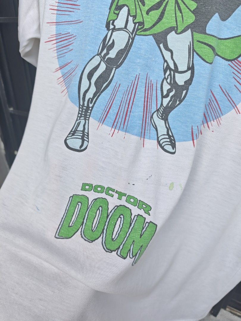 Dr. Doom 2006 (Category: Tshirts & Polo Shirts ) located in Quezon City. Submitted by oldsoulv1 (Listing ID 1470353254, Image 3). Description: Dr. Doom Epson shirt dated 2006 bagay na bagay sa parating na movie sa december. issues: pa check nalang po sa uploaded pics dimes: kindly check the last 2 slides ps: mas okay condi neto compare sa nauna kong na sold. 2200 shipped Quezon City📍.