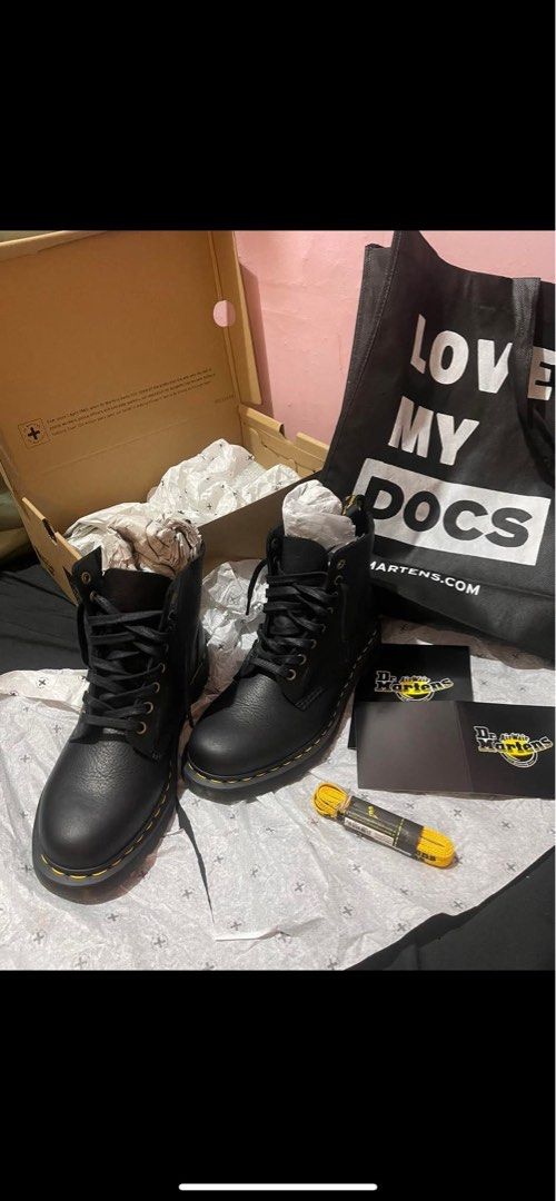 Dr. Martens 1460 Pascal Ambassador Leather Boots – Authentic, Barely Worn (Category: Boots) located in San Jose del Monte. Submitted by crismos21 (Listing ID 1470531629, Image 2). Description: Dr. Martens 1460 Pascal Ambassador Leather Boots 🖤 Selling my authentic Dr. Martens 1460 Pascal Ambassador leather boots, originally purchased for around ₱13,000 at TriNoma. Barely worn because they no longer match my personal style. Hoping to find them a 