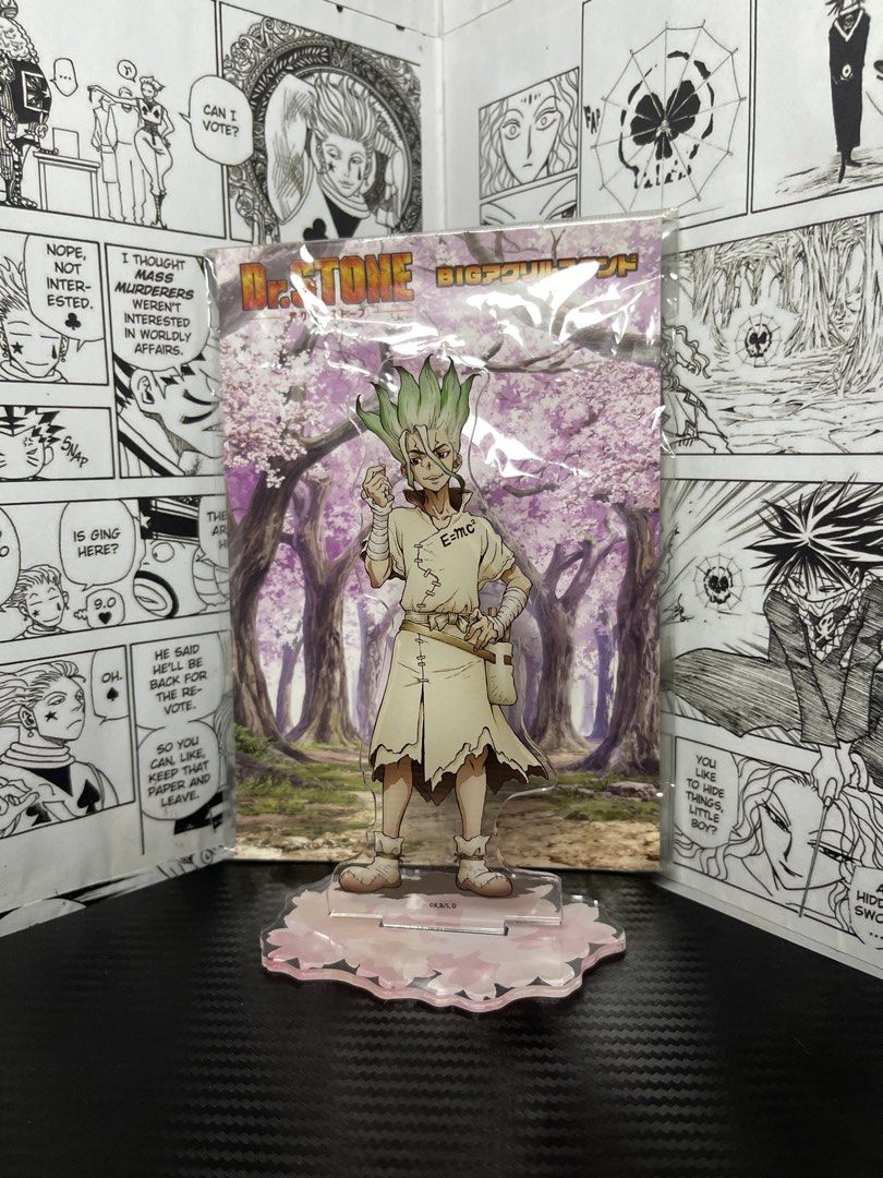 Dr. Stone Anime Official Merch (Category: Character Goods) located in Manila. Submitted by nnanime (Listing ID 1470542314, Image 2). Description: 50-450.