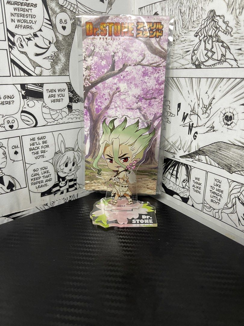 Dr. Stone Anime Official Merch (Category: Character Goods) located in Manila. Submitted by nnanime (Listing ID 1470542314, Image 3). Description: 50-450.