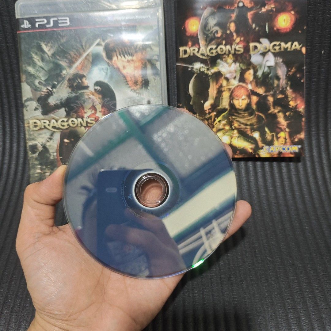 Dragons Dogma Ps3 Game R3 (Category: PlayStation) located in Quezon City. Submitted by shopme_gadget30 (Listing ID 1470518640, Image 2). Description: kindly read the details first for sale fixed price mint condition tested and working with Case and disc game (no scratches) with Manual compatible to ps3 console R3 Region qc area meet up: sm north shipping fee must shoulder by the buyer via lalamove or grab payment: bdo/gcash happy gaming everyone.