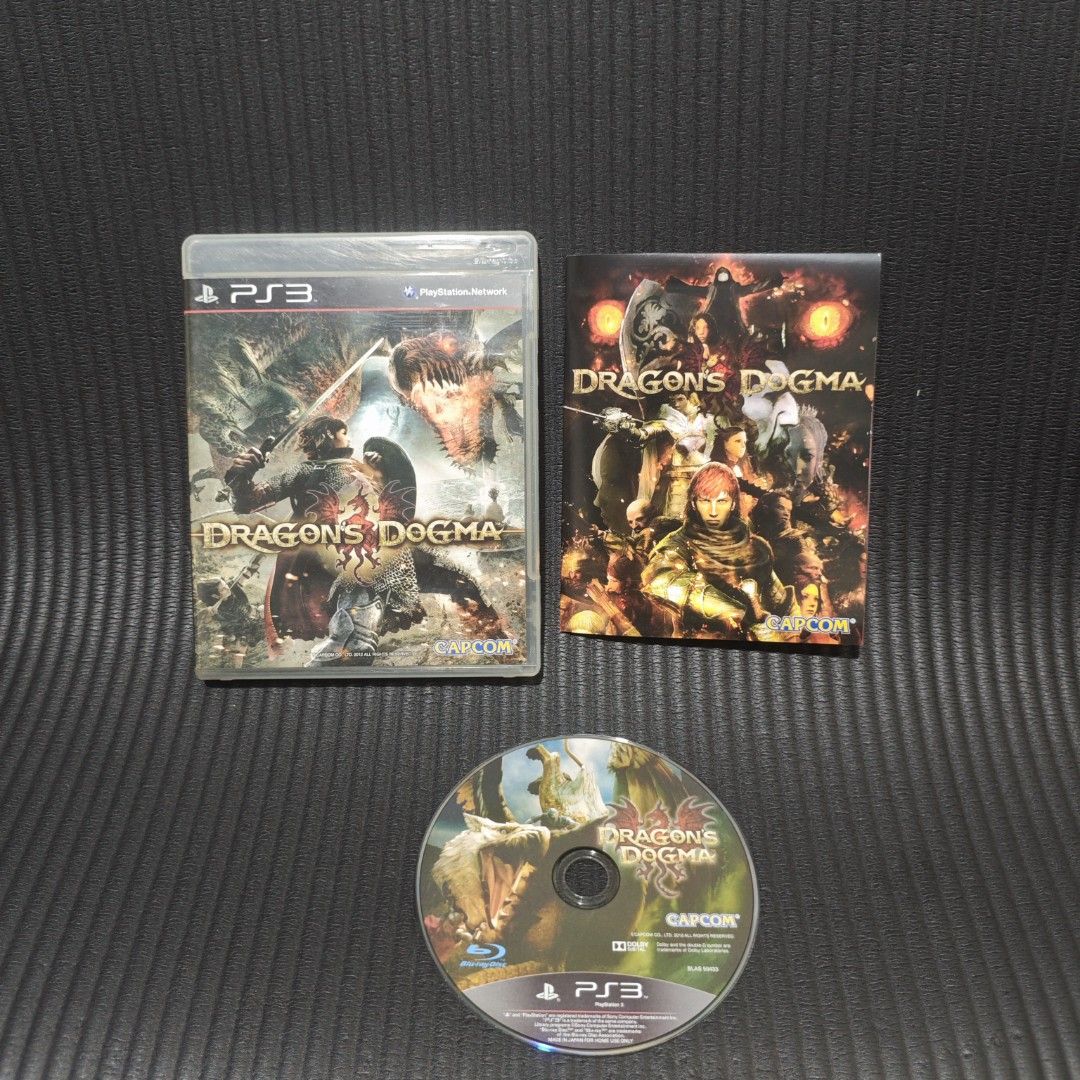 Dragons Dogma Ps3 Game R3 (Category: PlayStation) located in Quezon City. Submitted by shopme_gadget30 (Listing ID 1470518640, Image 1). Description: kindly read the details first for sale fixed price mint condition tested and working with Case and disc game (no scratches) with Manual compatible to ps3 console R3 Region qc area meet up: sm north shipping fee must shoulder by the buyer via lalamove or grab payment: bdo/gcash happy gaming everyone.