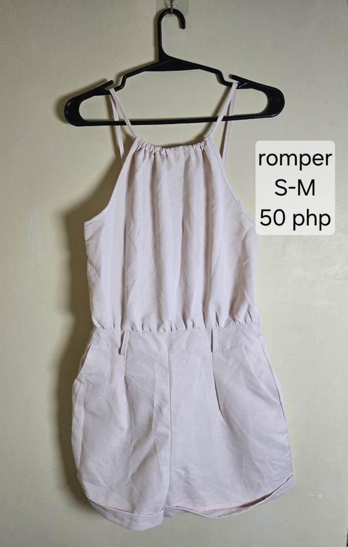 DRESSES FOR SALE (Category: Dresses) located in Quezon City. Submitted by aisarang_u (Listing ID 1470492855, Image 1). Description: MIXED DRESSES, JUMP SUIT, ROMPER 50 pesos only check photos for sizes pm for more details MOP - Gcash, Bank transfer .