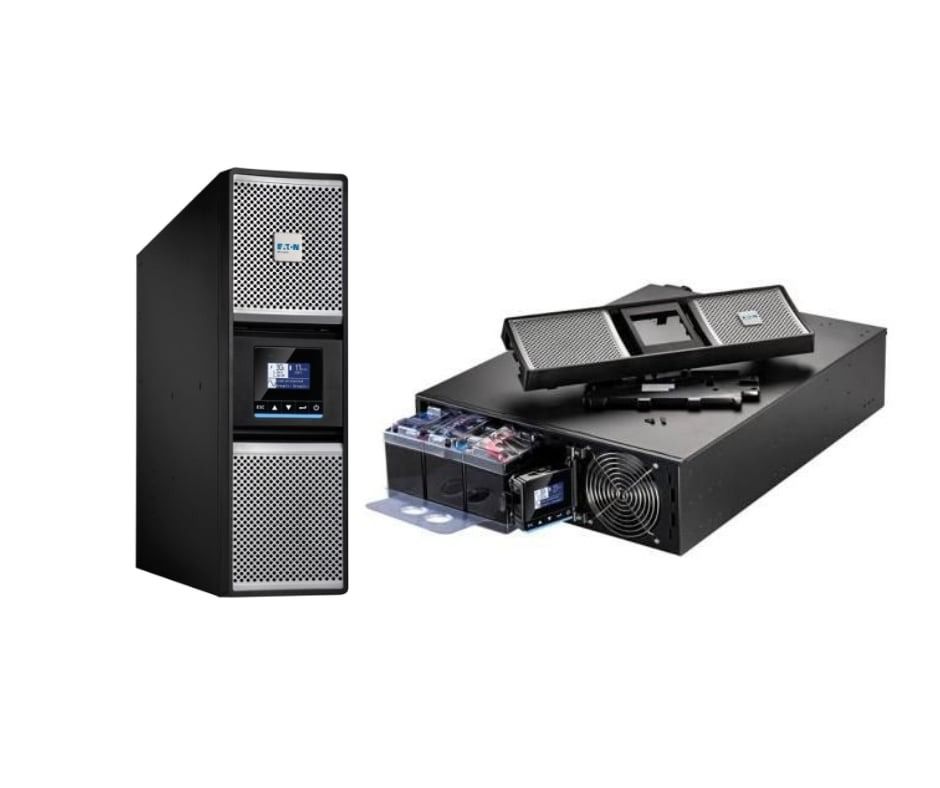 EATON 9PX5KIRTNG2 ONLINE UPS (Category: Office & Business Technology) located in Caloocan City. Submitted by exomanila-83006 (Listing ID 1470432782, Image 1). Description: EATON 9PX5KIRTNG2 ONLINE UPS Reliable power protection for servers, data centers, network equipment, and business-critical systems. Model: 9PX 5000i RT3U Netpack G2 Capacity: 5000VA / 5000W Type: Online UPS Design: Rack / Tower Input Connection: Hardwired Output Connections: Te