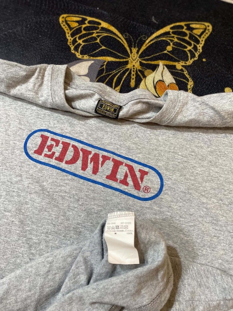EDWIN GRAPHIC SHIRT (Category: Tshirts & Polo Shirts ) located in Quezon City. Submitted by thrift.sta (Listing ID 1470373020, Image 2). Description: EXCELLENT NO ISSUE 27x22 499.