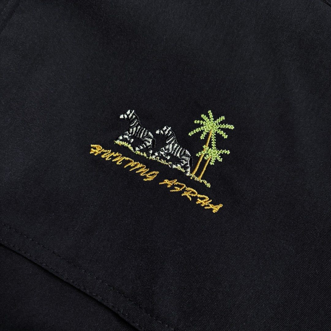 Egg Shop | Harrington Jacket. (Category: Coats, Jackets and Outerwear) located in Manila. Submitted by bypiecesandstories (Listing ID 1470511246, Image 3). Description: Egg Shop | Harrington Jacket. 749 PHP 🧡 Perfect Condition Can Fit — Small to Large Dimensions — W 27" L 25" A standout harrington jacket featuring unique animal embroidery all over. Perfect for adding a little personality to your everyday fits, especially if you love pieces with 